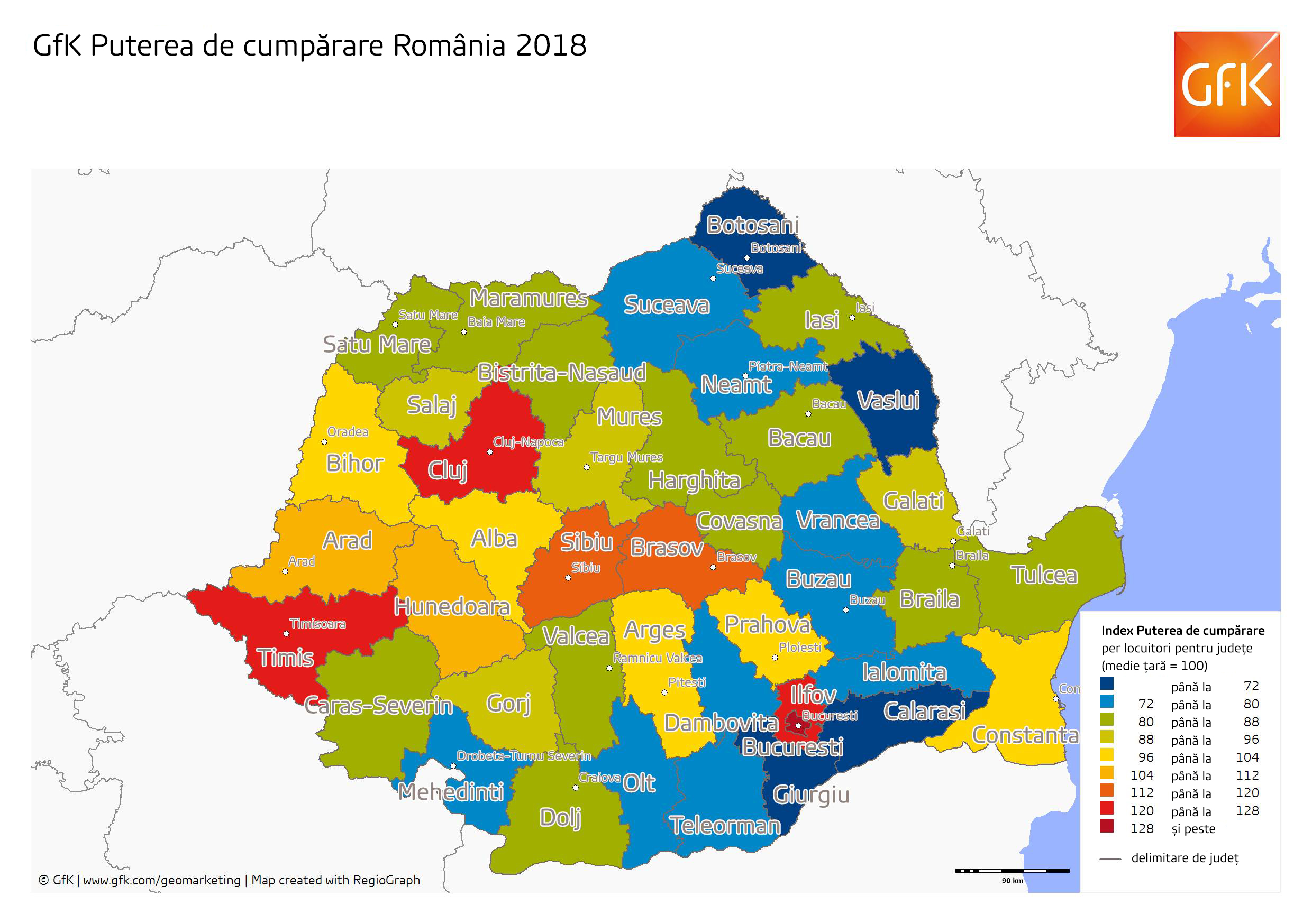 Puterea De Cumpărare A Romanilor In 2018 Care Sunt Județele Cu