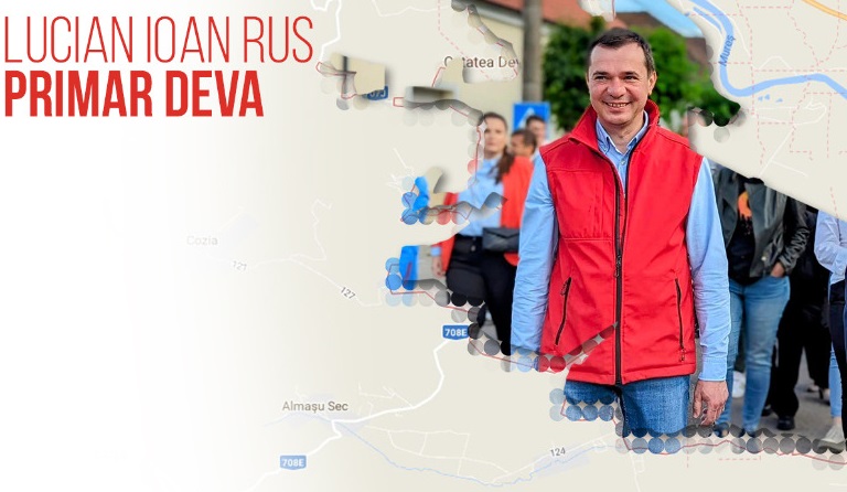 LOCALE 2024: Lucian Rus este primul primar PSD din istoria Devei