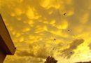 Fenomen spectaculos la Deva. Cerul s-a umplut de „pungi cu nori”