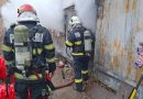 INCENDIU LA INTRAREA ÎN PETROȘANI