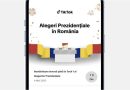 TikTok lansează un centru electoral special pentru alegerile din România