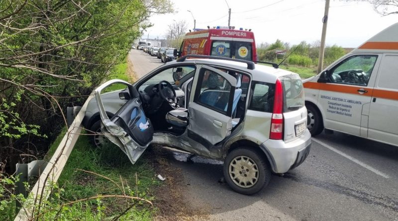 Accident rutier pe DJ 687, în Sântuhalm. Trei persoane au fost rănite ușor