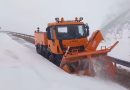 Transalpina, curățată de zăpadă: utilajele intervin pe sectorul Rânca – Obârșia Lotrului