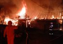 Incendiu izbucnit la o casă din satul Tărățel